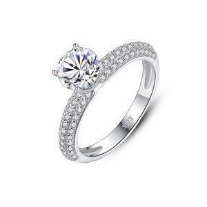 Certified 1ct. t.w. Brilliant Cut Diamond Ring